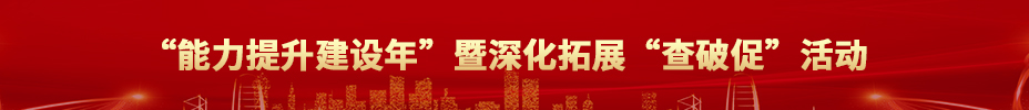 “能力提升建设年”暨深化拓展“查破促”运动